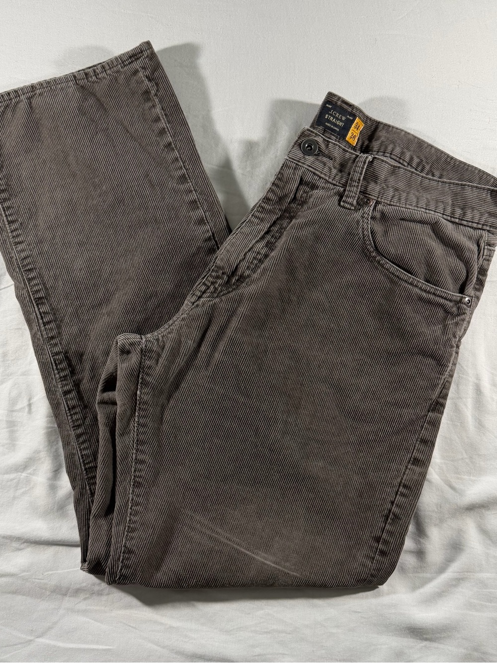 Levi's Brown Corduroy Men's Straight Jeans